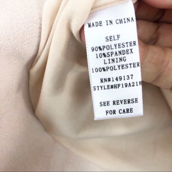 Sk73 SOLD/// Scalopped Hem Faux Suede Mini Skirt - Picture 4 of 4